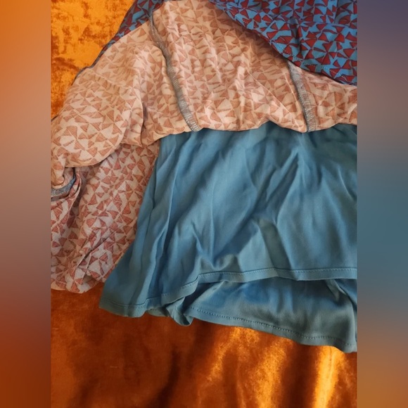 NWOT FP Kai Print Tie Strap Lined Minidress NEW L - Picture 6 of 16